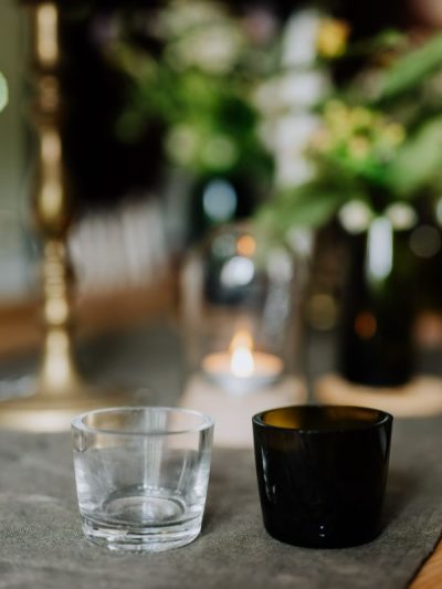 Luna Olive Tea Light Cup