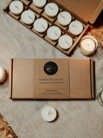 Scented tea lights - winter blend