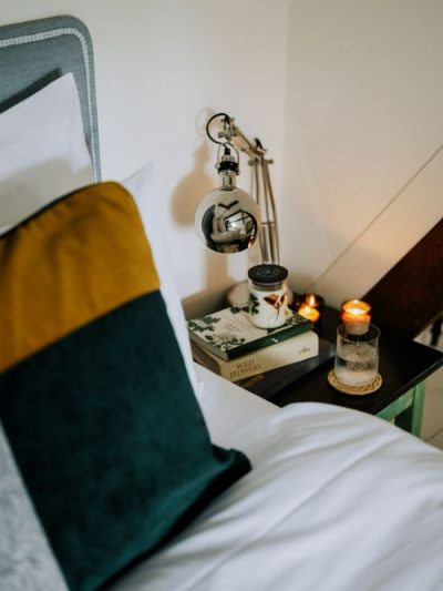 Autumn decor - soft furnishings in autumnal colour palette